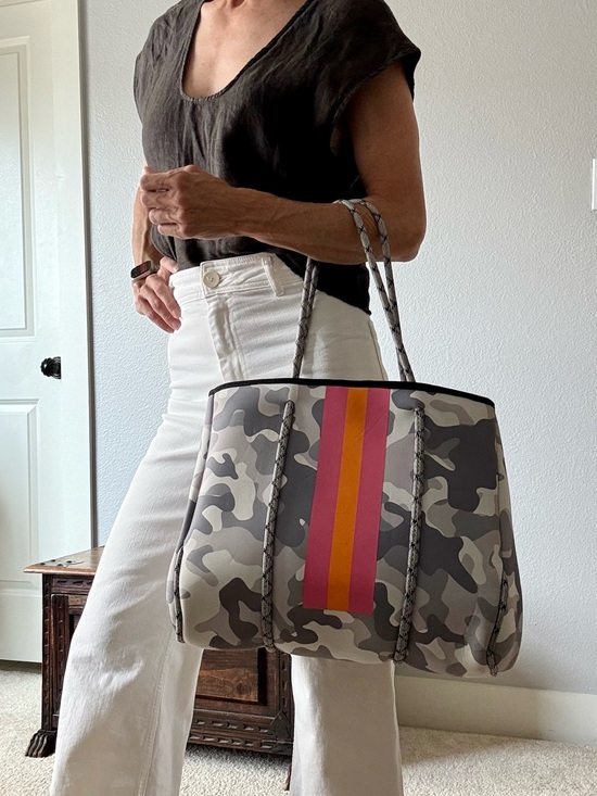 Parker & Hyde Handbags - Parker & Hyde Camo Neoprene Tote